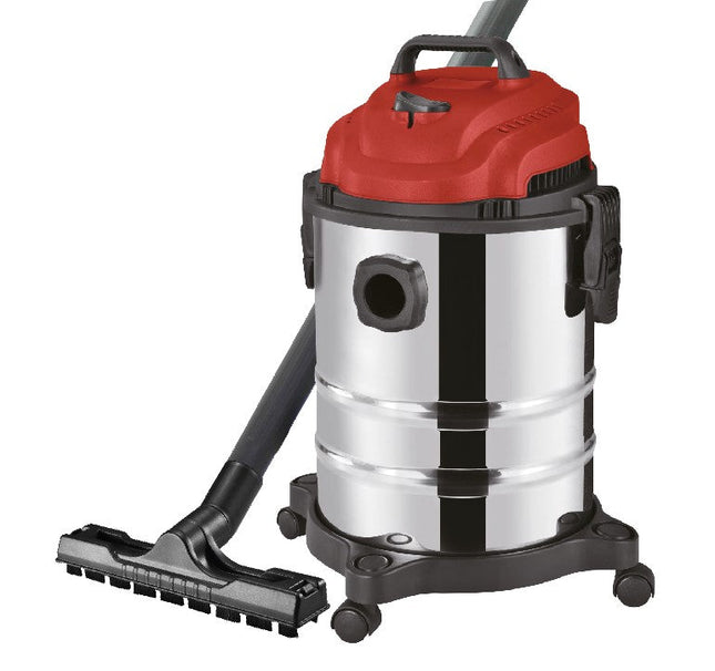 Benson Nat- en Droogzuiger - 1200W - 15 Liter - RVS met Blaasfunctie