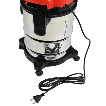 Benson Nat- en Droogzuiger - 1200W - 15 Liter - RVS met Blaasfunctie