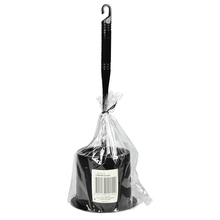 Benson Toiletborstel met Houder - Zwart - Ronde Basic Set - 37 cm