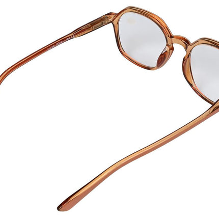Benson Leesbril Display Milaan - Transparant Bruin - 12-delig Assortiment