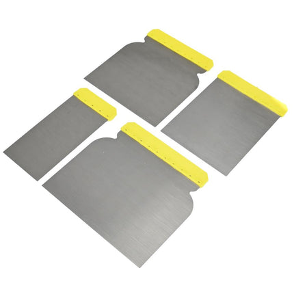 Benson Japanse Plamuurmessenset 4-delig - Flexibel Verenstaal