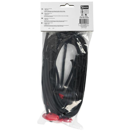 Benson Elastiek met Snelsluiting 60 cm - 8 Stuks