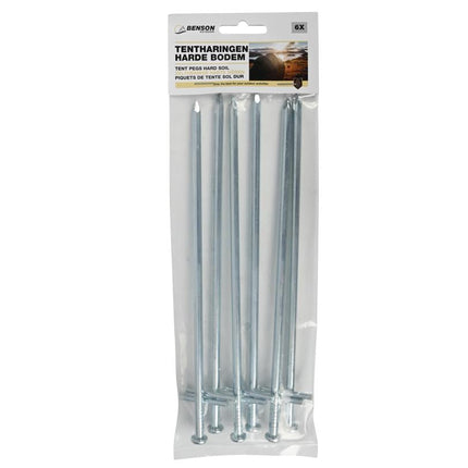 Benson Tentharingen voor Harde Bodem - 23 x 6 cm - 6-delige Set - Robuust