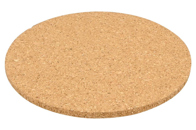 Benson Onderzetters - Set van 6 - Kurk - Ø 10 cm - Voor Glazen en Bekers