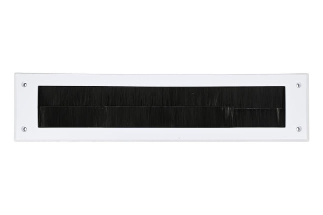 Benson Brievenbus Tochtafsluiter Wit 340 x 79 mm - Met Borstel