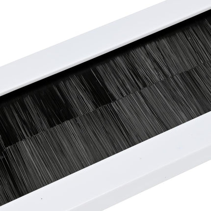 Benson Brievenbus Tochtafsluiter Wit 340 x 79 mm - Met Borstel