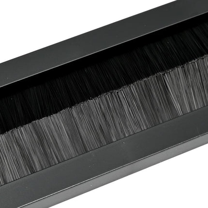 Benson Brievenbus Tochtafsluiter Zwart - 340 x 79 mm - Met Borstel