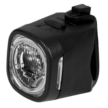 Benson USB Oplaadbare Fietskoplamp - 40 Lux - Wit - USB-C - Waterbestendig
