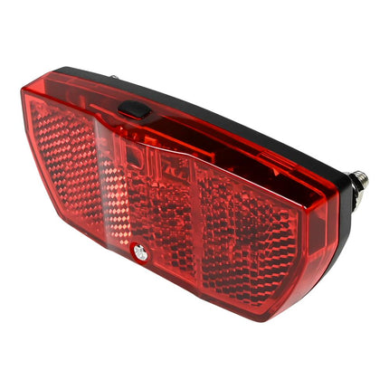 Benson LED Achterlicht met Reflector - Bagagedrager - IPX3 - Incl. Batterijen