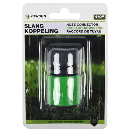 Benson Slangkoppeling - 1/2 Inch (13 mm) - Lekvrij & Duurzaam