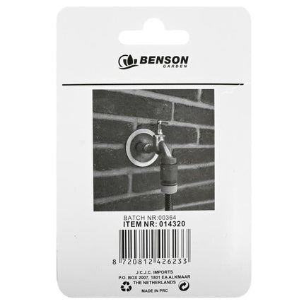 Benson Slangkoppeling - 1/2 Inch (13 mm) - Lekvrij & Duurzaam