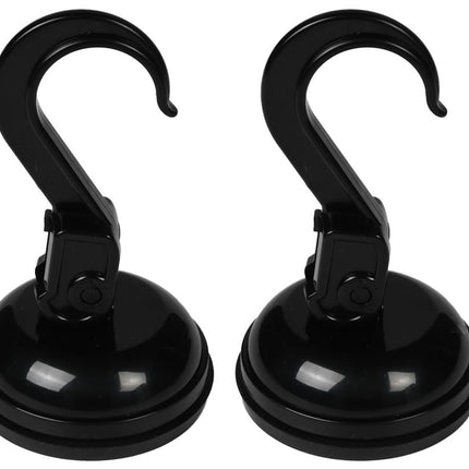 Benson Krachtige Zuignap met Haak - Ø 55 mm - Zwart - Max. 6 kg