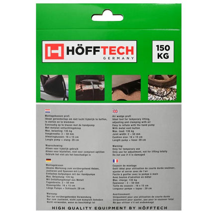 Hofftech Montagekussen Profi 150 kg - Professioneel Hefkussen
