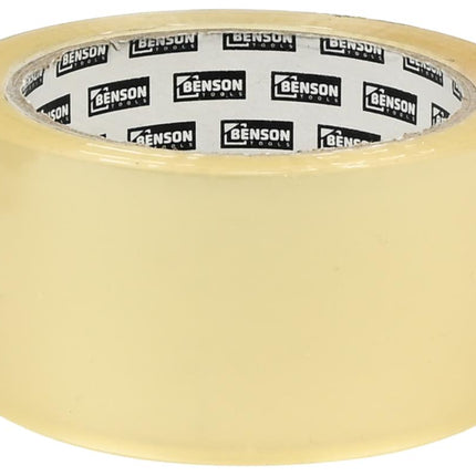 Benson Transparante Dozentape - 48 mm x 66 m - Low Noise - Sterk Klevend