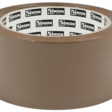 Benson Bruine Dozentape 48 mm x 66 m - Low Noise - Stevige Hechting