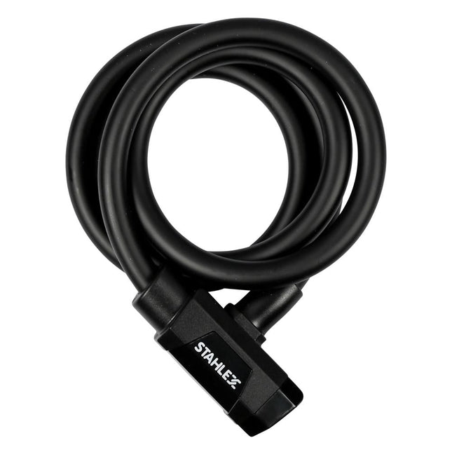 Stahlex Kabelslot 541 - Ø 12 mm x 1200 mm - Zwart Matte Finish