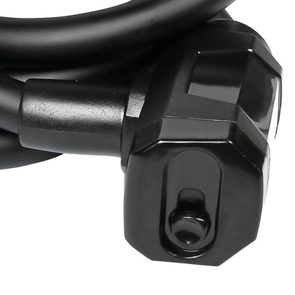 Stahlex Kabelslot 541 - Ø 12 mm x 1200 mm - Zwart Matte Finish