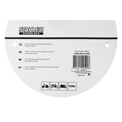 Stahlex Pantserslot 551 - 120 cm - 18 mm - Mix Kleuren