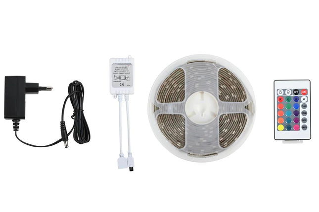 Benson Flexibele LED Strip RGB – 5 Meter – IP65 Waterdicht
