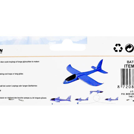 Benson Foam Zweefvliegtuig - 46 cm - Buitenspeelgoed