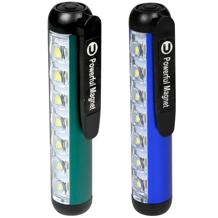 Hofftech Compacte Loop- & Zaklamp – SMD + LED – Oplaadbaar – Magneetclip