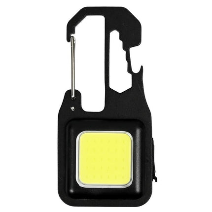 Hofftech Sleutelhanger Zaklamp – 380 Lumen – Oplaadbaar – Met Karabijnhaak