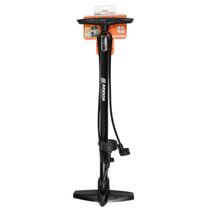Benson Luxe Fietspomp met Manometer - 160 PSI - Extra Lange Slang