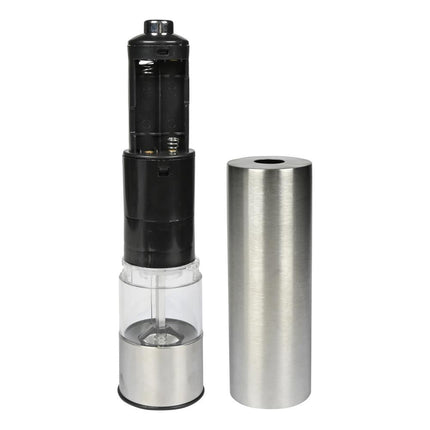 Benson Elektrische Peper- of Zoutmolen - RVS - Instelbare Maalgraad - 23 cm