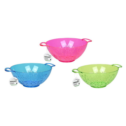 Benson Plastic Vergiet - Ø 23 cm - Blauw, Geel of Roze - Lichtgewicht & Praktisch