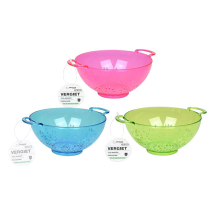 Benson Compact Vergiet - Ø 15 cm - Plastic - Kleurrijke Mix