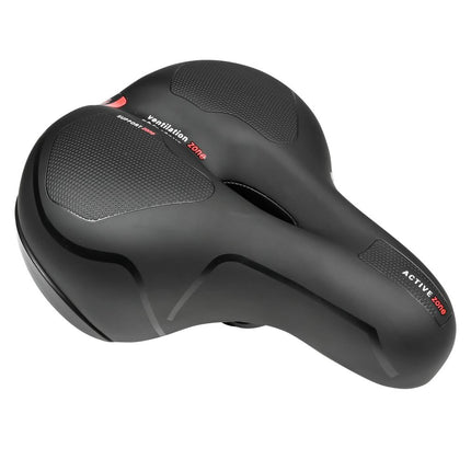 Benson Comfort Fietszadel - Breed - Ventilatie - Gel & PU-Schuim - Waterdicht
