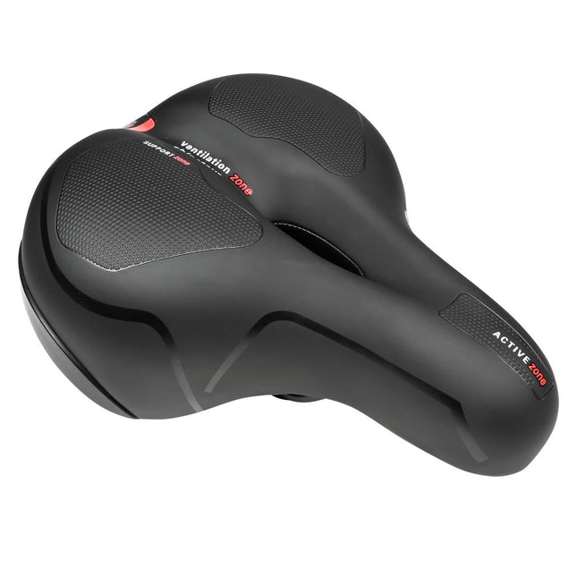 Benson Comfort Fietszadel - Breed - Ventilatie - Gel & PU-Schuim - Waterdicht