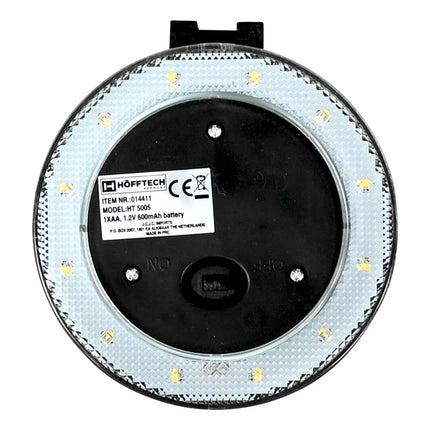 Benson Solar Wandlamp Rond – Warm Wit Licht – Compact & Duurzaam