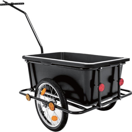 Benson 2-in-1 Fietskar en Handkar - 90 Liter - Robuust Stalen Frame