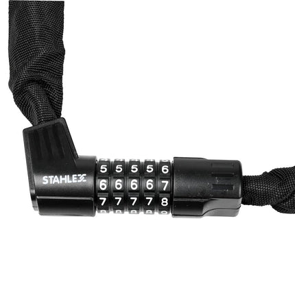 Stahlex Cijferslot 649 - 6 mm x 1200 mm - Gehard Staal - Zwart
