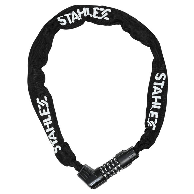 Stahlex Cijferslot 649 - 6 mm x 900 mm - Gehard Staal - Zwart