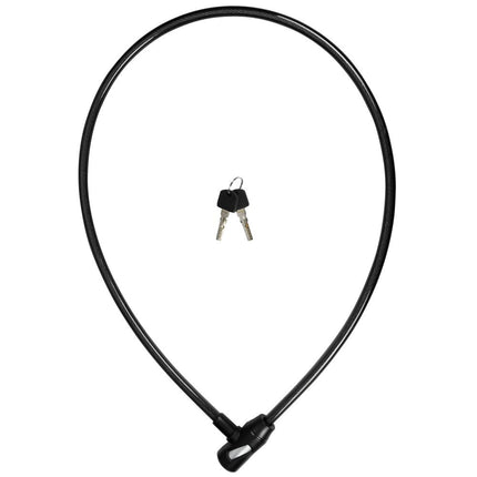 Stahlex Cycloshield Kabelslot - Ø 12 mm x 1200 mm - Inclusief 2 Sleutels