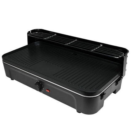 Benson Elektrische 2-in-1 BBQ & Tafelgrill - 2200W - 50x25 cm