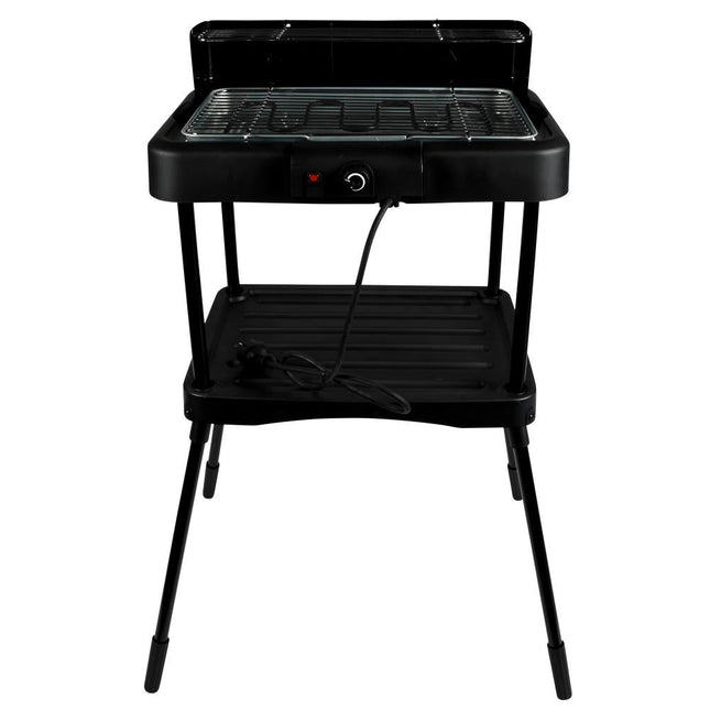 Benson Elektrische 2-in-1 BBQ - Binnen & Buiten - 2000W - 39x23 cm