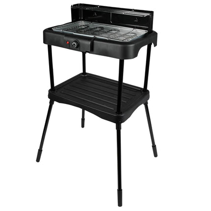 Benson Elektrische 2-in-1 BBQ - Binnen & Buiten - 2000W - 39x23 cm