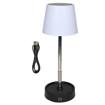 Benson Luxe LED Tafellamp – Telescoopontwerp – Touch Bediening – USB-C Oplaadbaar – 120 Lumen