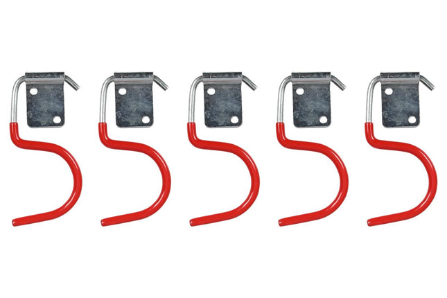 Benson S-Haken Set - 5 Stuks - 8,5 x 4,2 cm - Met Beschermende Coating