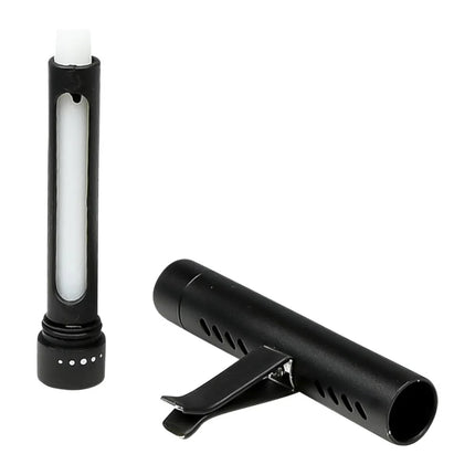 Benson Luxe Aluminium Auto Luchtverfrisser – Ventilatierooster – Inclusief 2 Navullingen