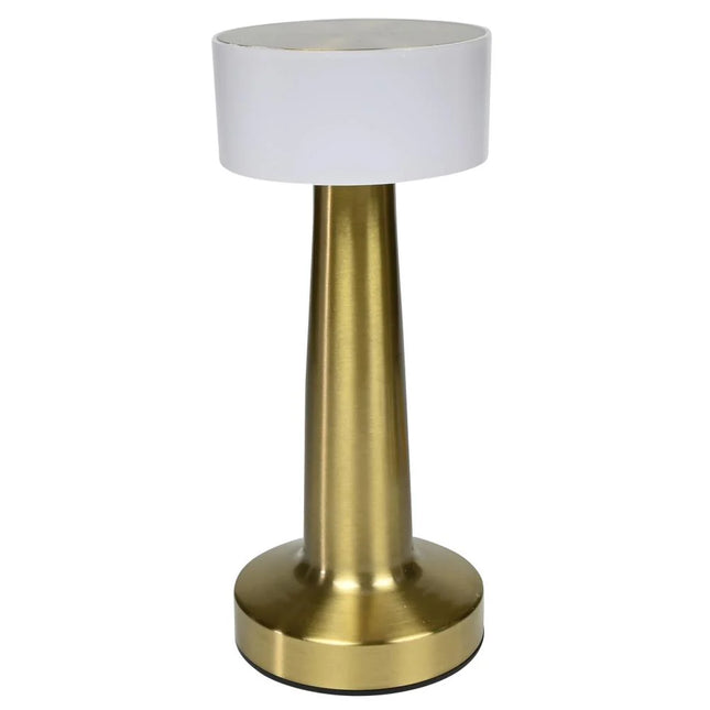 Benson Luxe LED Tafellamp – Goud – 3 Lichtmodi – Touch Bediening – USB-C Oplaadbaar