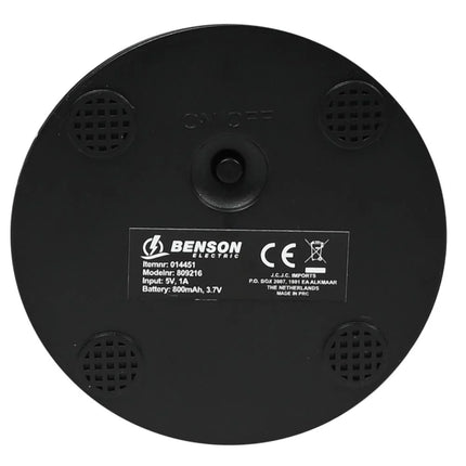 Benson Luxe LED Tafellamp – Goud – 3 Lichtmodi – Touch Bediening – USB-C Oplaadbaar
