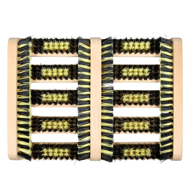 Benson Houten Schoenveger met Antislip - 36 x 26 cm - Polyester Borstelvezels