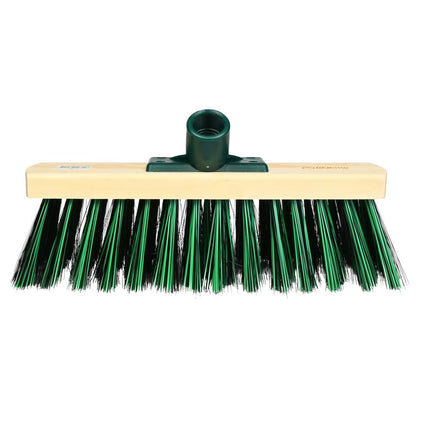 Benson Groene Straatbezem - 30 cm - 5 Rijen Borstelharen