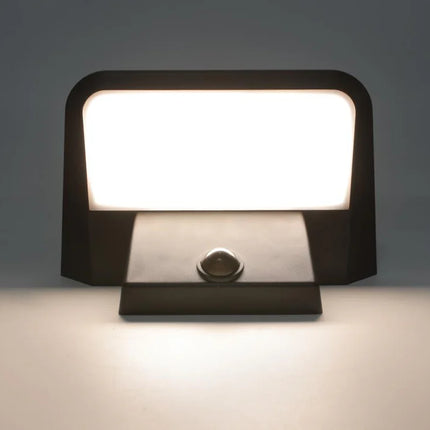 Hofftech Solar LED Wandlamp – Bewegingssensor – 800 Lumen – IP44