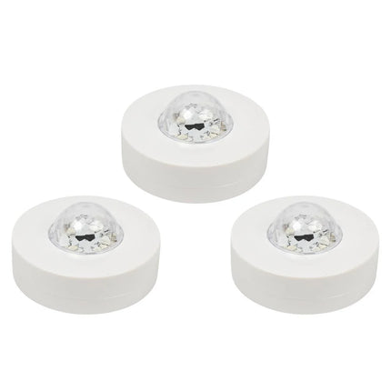 Benson LED Disco Party Licht – Set van 3 – RGB LED – Met Afstandsbediening