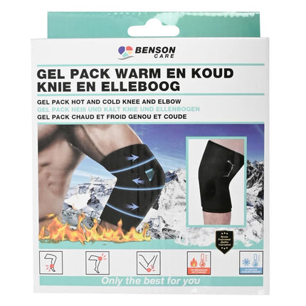 Benson Warm-Koud Gelpack voor Gewrichten – Knie & Elleboog – Herbruikbaar